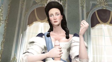 A royal handjob from Catherine II of Russia