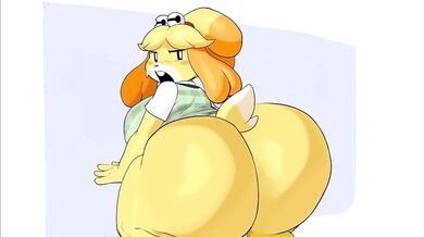 The Twerking Twins Isabelle and Ankha: A Double Dong Delight