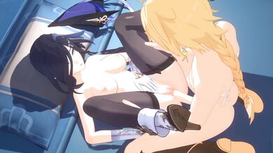 Watch Clorinde enjoy an intimate and sexy moment with her lover in this pornographic video