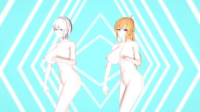 Cobby the Corgi x Erina and Alice Wiggle Wiggle 4K: A Hentai Porn Adventure!