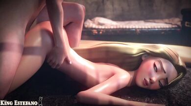 ``` Rapunzel and the Knight in Shining Armor Finishing Her Off (Kingestefano) ```