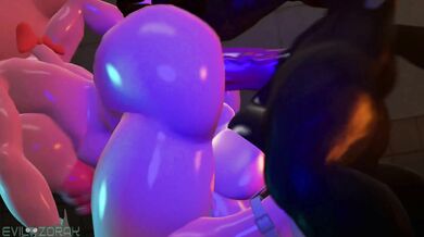 10-Person Sonic Futa Orgy - Male x Futa, Futa x Female, Orgy