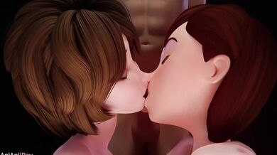 Captain Marvel and Elastigirl get up close and personal with each other as they team up to fight crime in this hot 4K porn video