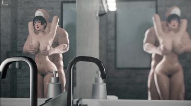 Watch Nyotengu and Shower, in a white bouquet, in stunning 4K definition!