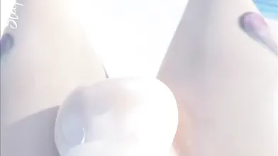 Watch as the sleepy keeper awakens your erotic desires with a sensual throat massage therapy