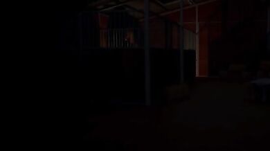 Girl with Horse Gets Penetrated in Her Hole