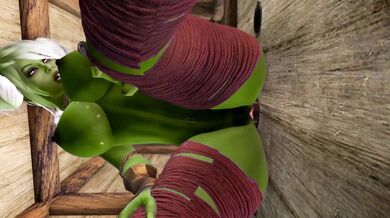Manaras Blue Skyrim Adventure: A Gloryhole 3D Hentai Porn Animation with Lime-colored Skin