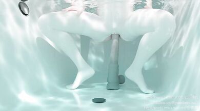 The Sultry Siren: Barbara Rides the Dildo in a Luxurious Bathtub