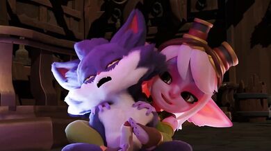 Watch Tristana x Rumble, an intense XXX adventure featuring two hot pornstars!