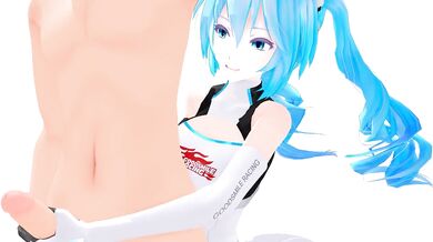 Mikus Ultimate Handjob - The Fastest Ejaculation on Four Wheels!