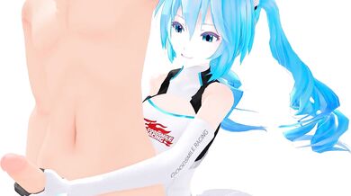 Mikus Ultimate Handjob - The Fastest Ejaculation on Four Wheels!