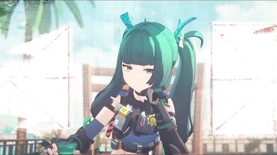 Watch this hot hentai porn video where a horny girl explores the Zenless Zone with her lover