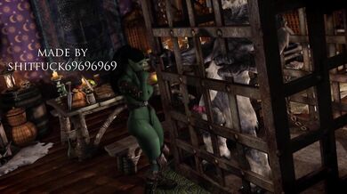 The seductive elf princess yearns for the massive member of the fierce troll warrior, and their steamy intercourse leaves her satisfied beyond belief