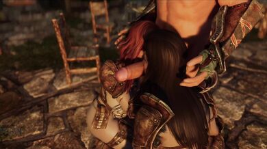 The Adventures of Lara and Zoe, Two Cute Dark Elf Whores as They Traverse the Snowy Wilderness in Search of Nordic Cocks - Part 1