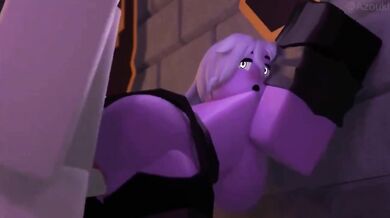 Moms Favorite Sex Toy: Roblox Alleyway Fuck with Azoukl