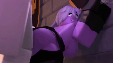 Moms Favorite Sex Toy: Roblox Alleyway Fuck with Azoukl