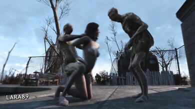 The day has come for Nora to experience the horror of becoming a Ghoulish sex slave in Fallout 4