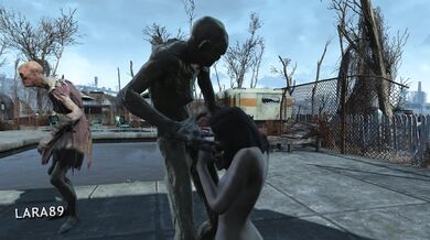 The day has come for Nora to experience the horror of becoming a Ghoulish sex slave in Fallout 4