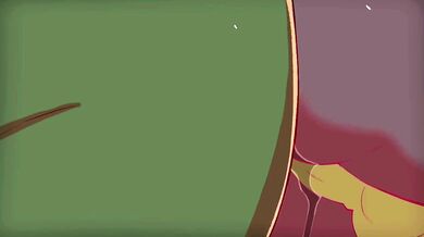 A hot college student takes a walk in the park and comes across an alien reptile creature with a huge dick, they have an intimate moment together