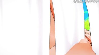 Watch Mirio Togata take on the role of My Hero Academias resident villain, Mirko, in this intense hentai parody!