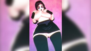 Gothic Futa and Maxine Balak [Painful Anal Gangbang]