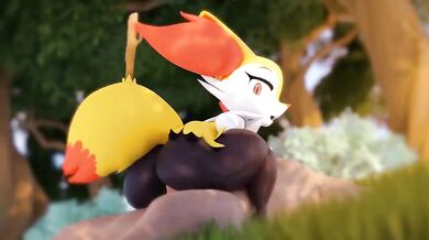 Porn Braixen Cowgirl AdrianDust Red