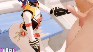 Mia Khalifas 25th Birthday Surprise from Her Boyfriend - A XXX Parody of Genshin Impact!