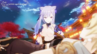 My favorite Hentai video featuring Keqing in the nude version (Nude Ver)