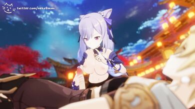 My favorite Hentai video featuring Keqing in the nude version (Nude Ver)