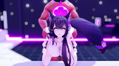 HMV Kosaka Wakamo (Blue Archive) [4K] Naked Version