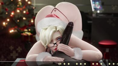 The Cock Hero and His Overwatch Team Take on Kings Row Hard Mode Round 2 in a Hentai Porn Adventure!