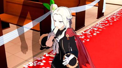 Sexy Sorceress: Edelgards Blazing Spell