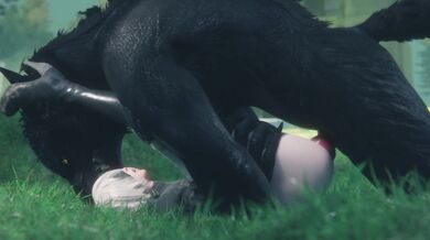 Watch as 2B and Reki from Nier Automata become sexual partners in this steamy animated porn video!