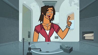 Write a sentence that uses total and drama together in context