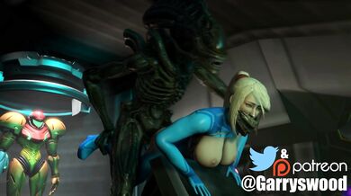 The Alien Queen takes over Samus ship and starts to breed, multiplying her offspring endlessly