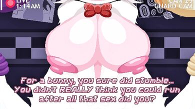 Watch as the horny night guard is back for more action with a new sexy woman on his shift!