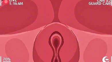 Watch as the horny night guard is back for more action with a new sexy woman on his shift!