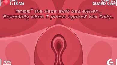 Watch as the horny night guard is back for more action with a new sexy woman on his shift!