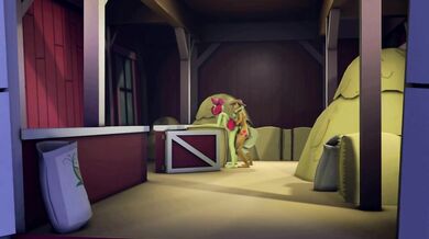 In this porn parody, My Little Applejack and her daughter Apple Bloom get it on with each other in a threesome