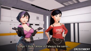 A young lady who is a real crisis fanatic, can hardly wait to begin messing around with new material that she found in her storeroom