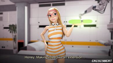 A young lady who is a real crisis fanatic, can hardly wait to begin messing around with new material that she found in her storeroom