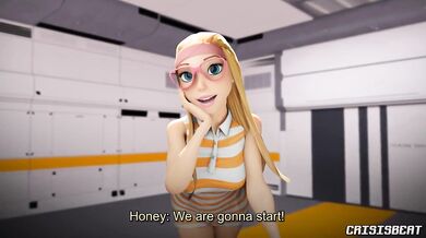 A young lady who is a real crisis fanatic, can hardly wait to begin messing around with new material that she found in her storeroom