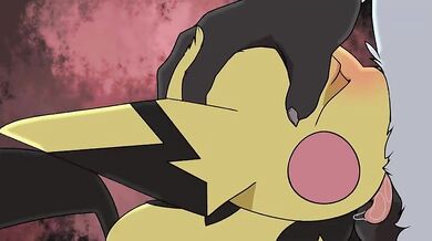 Two Pokemon Trainers Try Out a Dirty 3-Way with Each Other and Their Beloved Pets