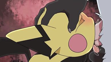 Two Pokemon Trainers Try Out a Dirty 3-Way with Each Other and Their Beloved Pets