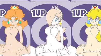 Awakening the Sexual Desires of MinusPal, Not New Daisy, Rosalina and Peach