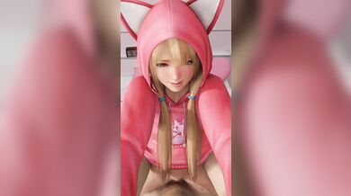 The sexy French adult star, Marie Rose, rides the cock of her lazy lover Will he ever get off the couch and make love to her?