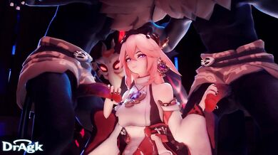 Yae, Surrounded by NTR, in Verse 2 [Dragon]