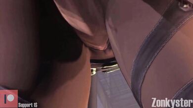 Sexy babysitter Mia gets fucked by hot dad John in the pool[Zonkyster]