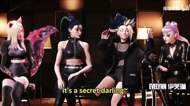 A KDA queen, Evelynn and Akali engage in a secret lesbian encounter