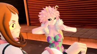 Mina Ashido and her HMV adventure - My whore academia